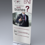 roll up - BNI - przygotowanie produkcji i druk