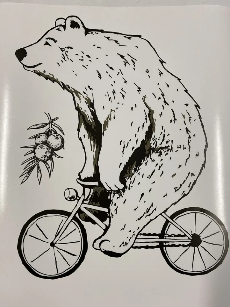 naklejki wybierane na folii transportowej